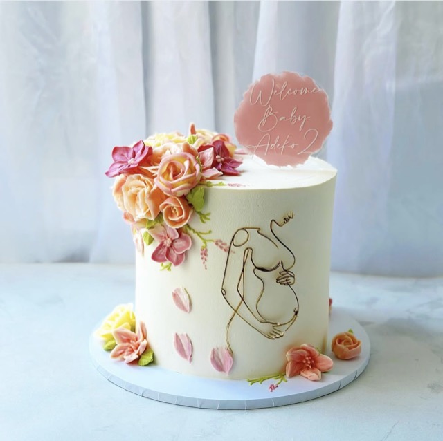 Baby shower cake design 7